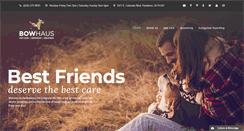 Desktop Screenshot of bowhauspets.com